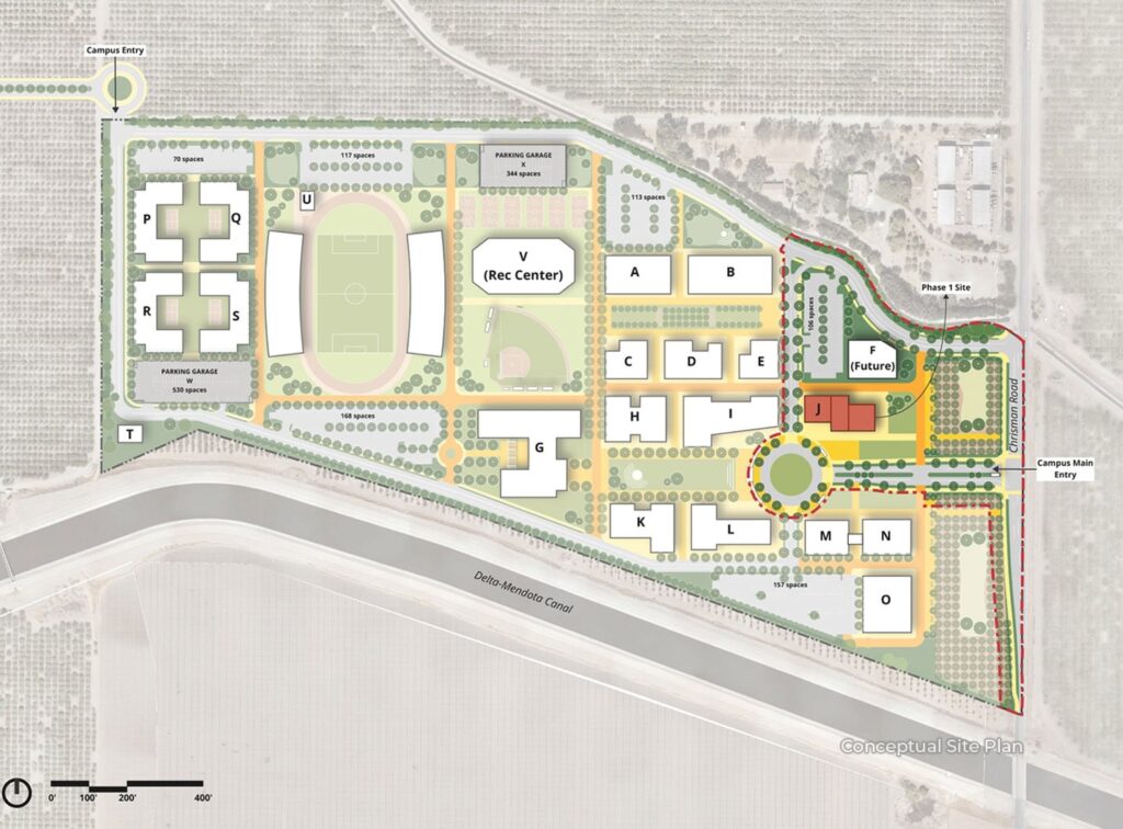 Pacific Gateway Stanislaus State Site Plan Campus